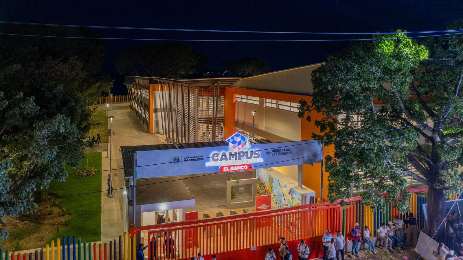 Sede universitaria en El Banco, Magdalena. Foto: Cortesía Gobernación del Magdalena.