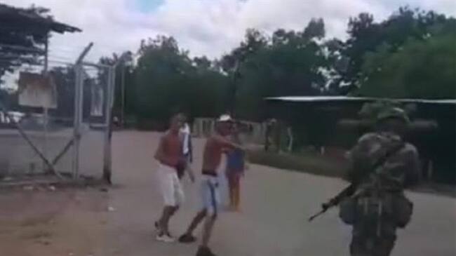 Polémica por muerte de un menor de edad en manos de oficial del Ejército.. Foto: