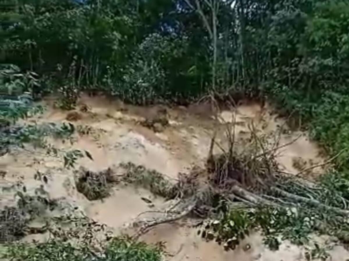 Boyacá: Derrumbe mantiene incomunicadas cuatro veredas en Santa María