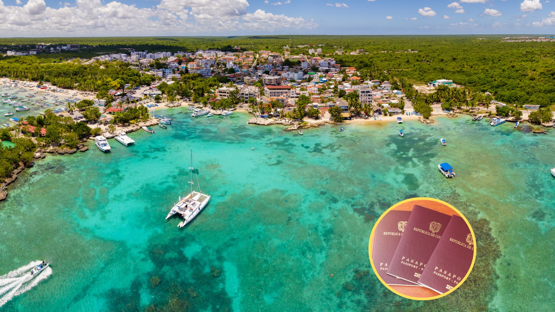 Costa de República Dominicana, imagen de referencia, imagen pasaportes. Foto: Getty Images