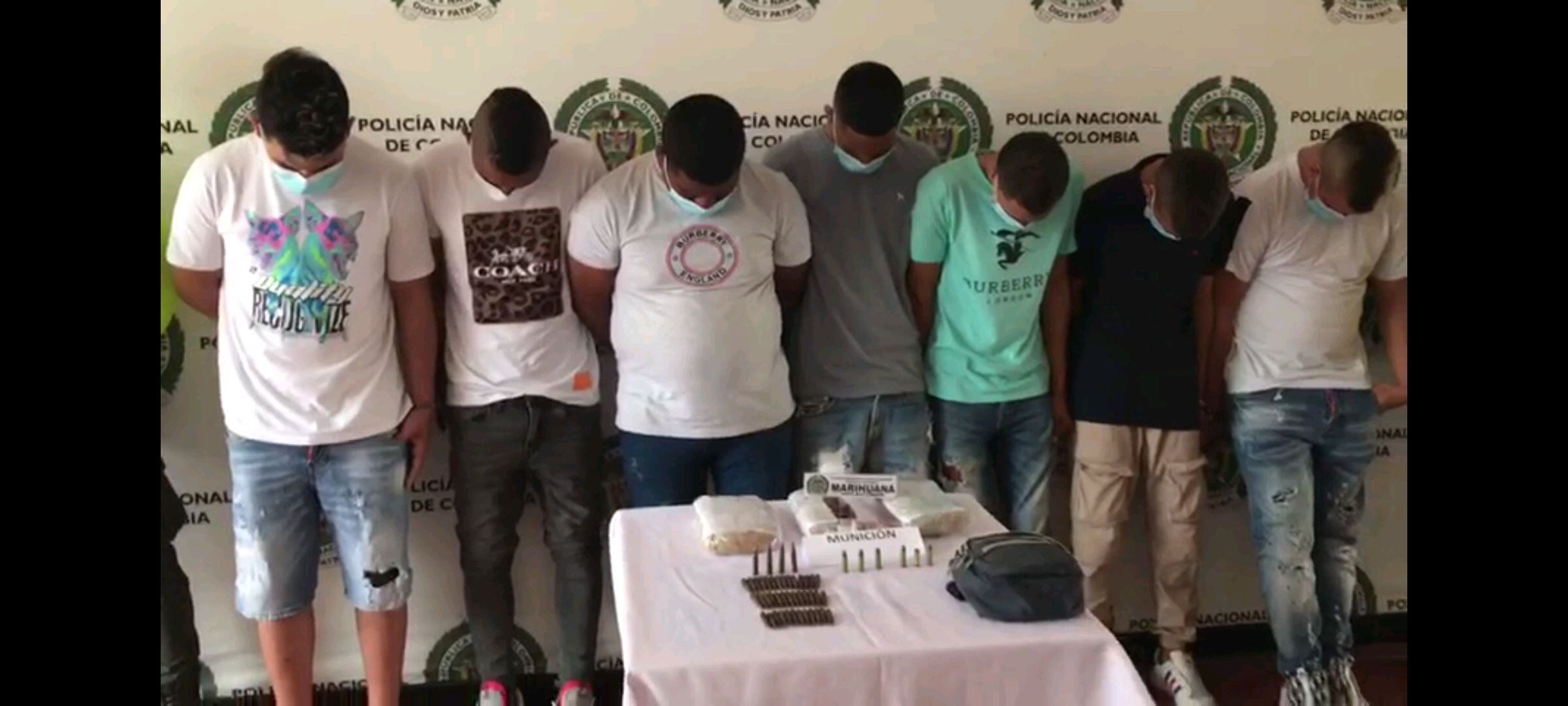 Las operaciones se realizaron de manera conjunta con la Fiscalía. Foto: Cortesía, Policía Metropolitana de Barranquilla.