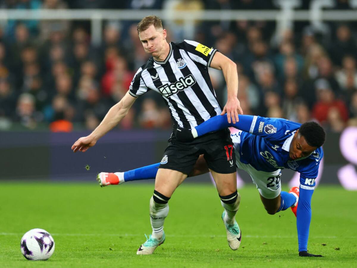 Everton y Newcastle empataron 1-1 en la Premier League