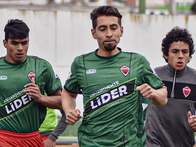 Se estableció por parte de El club el respectivo cerco epidemiológico con controles sintomatológicos vía remota.. Foto: Patriotas Boyacá