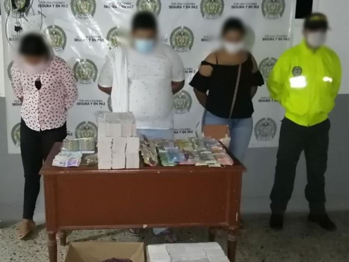 Por venta ilegal de rifas capturan a tres personas en Cotorra, Córdoba