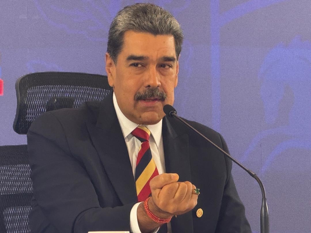 Nicolás Maduro en rueda de prensa | Foto: W Radio