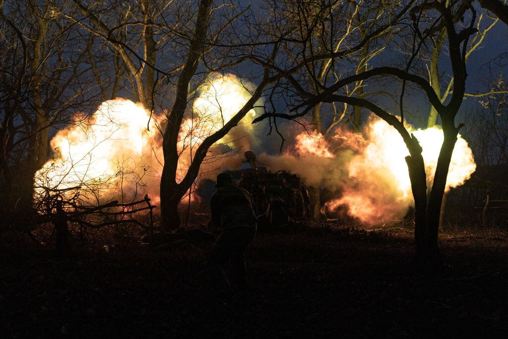 Soldados ucranianos. I Foto: Diego Herrera Carcedo/Anadolu via Getty Images.