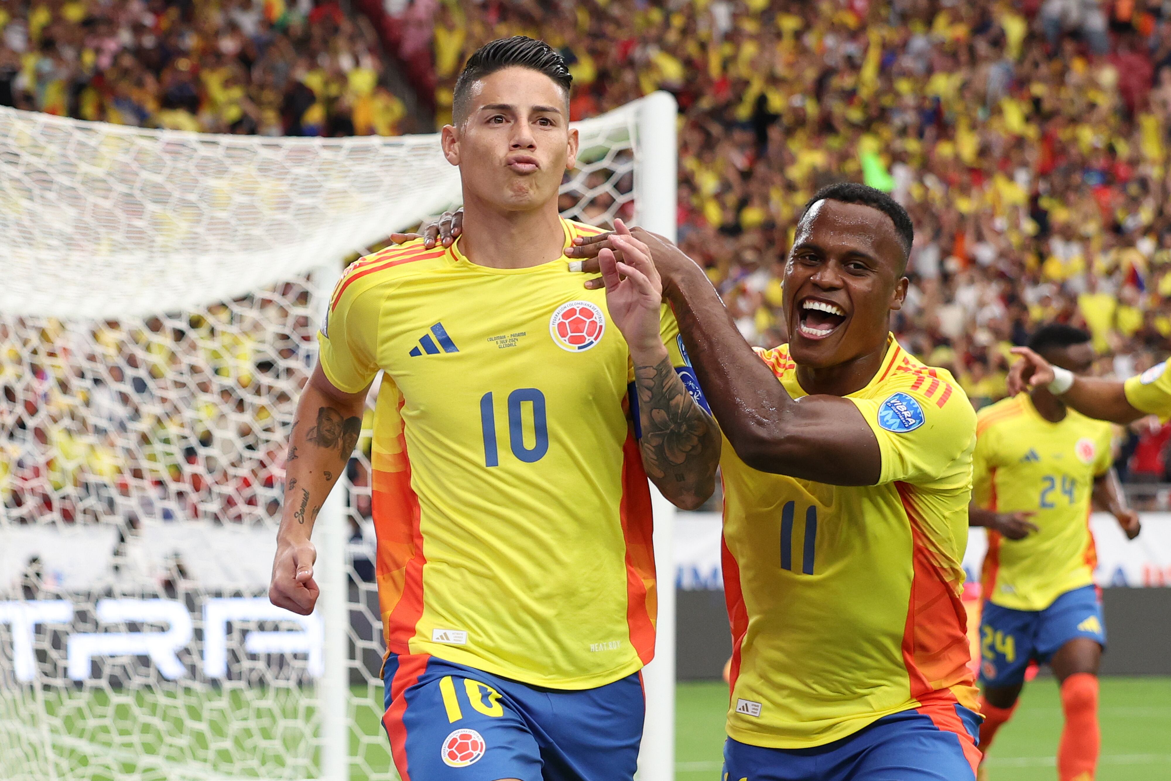 Gol de James Rodríguez, Colombia vs Panamá, Copa América Estados Unidos 2024