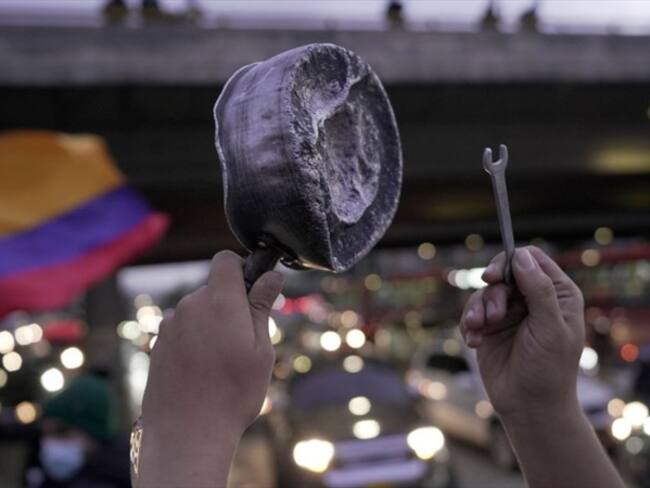 ¿Qué ha representado este mes de paro nacional? #UnMesDe. Foto: Getty Images / DIEGO CUEVAS