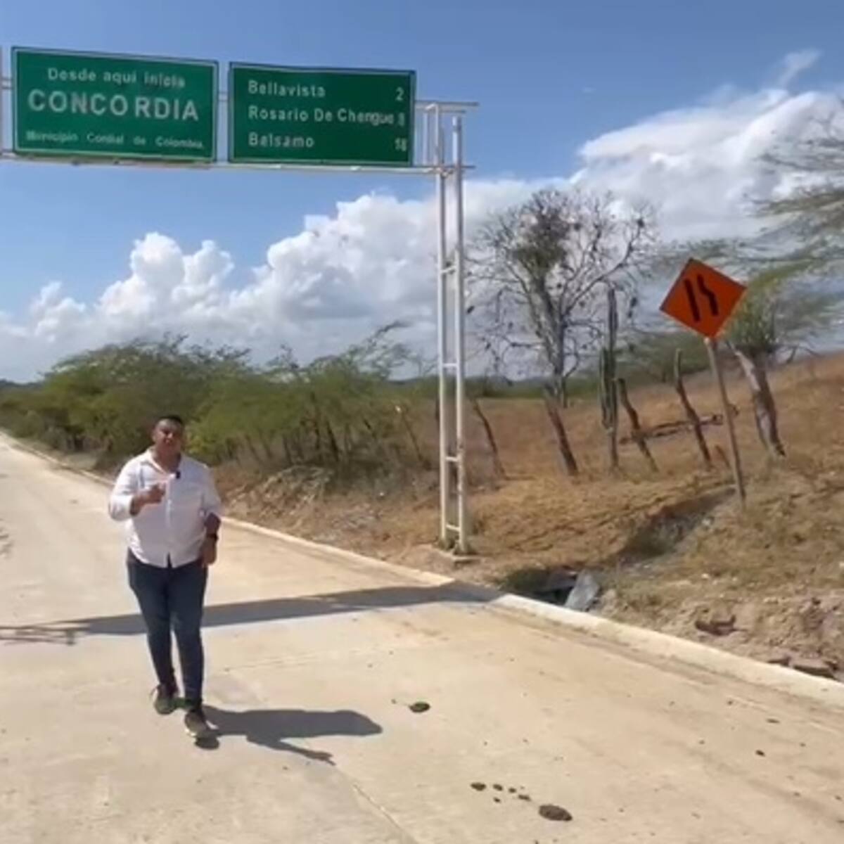 Alcaldía de Concordia hizo la mayor inversión en vías y recuperó ‘elefantes blancos’