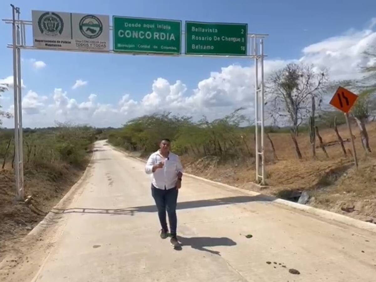 Alcaldía de Concordia hizo la mayor inversión en vías y recuperó ‘elefantes blancos’