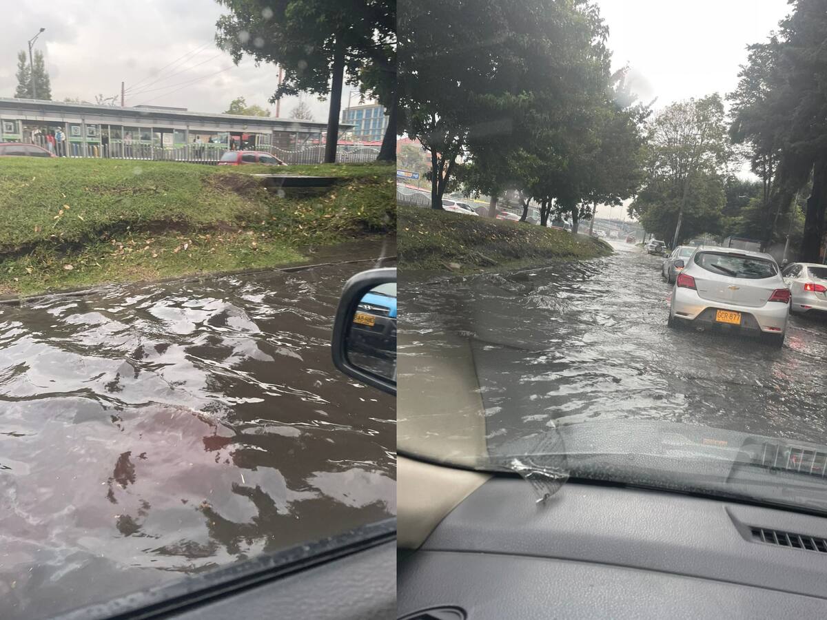 Fuertes lluvias en Bogotá causaron problemas de movilidad e inundaciones