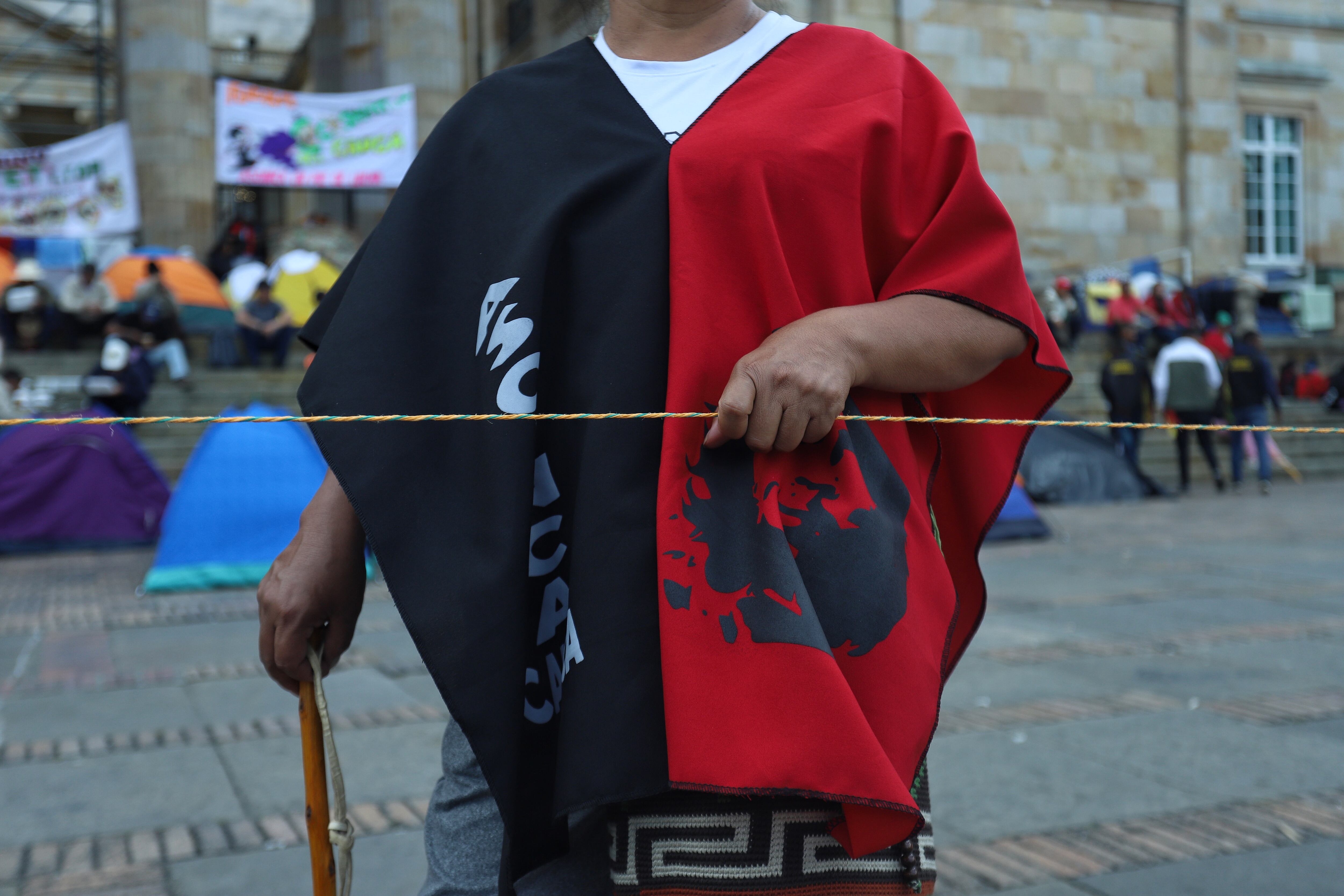Docentes de Asoinca. Foto: Colprensa - Camila Díaz