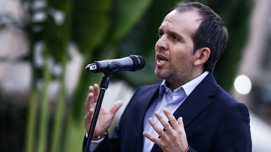 Ernesto Lucena, ministro del Deporte. Foto: Deportes WCon Andrés Torres