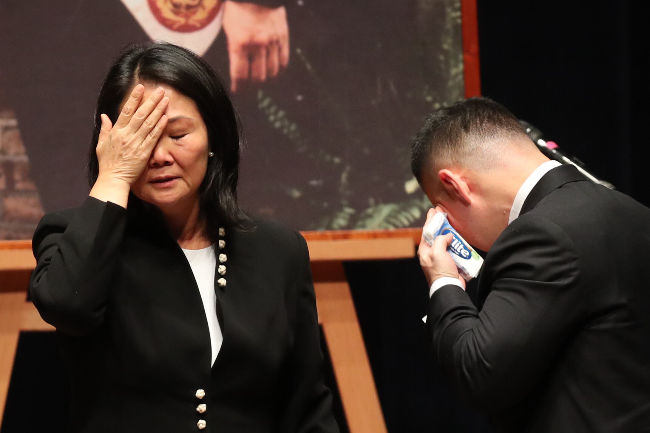 Keiko Fujimori, líder política peruana. EFE/ Paolo Aguilar