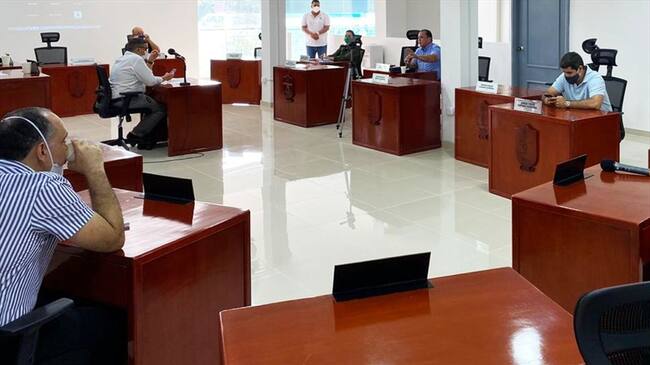 Tres concejales de Santa Marta dieron positivo a pruebas de COVID-19. Foto: Cortesía: Concejo de Santa Marta