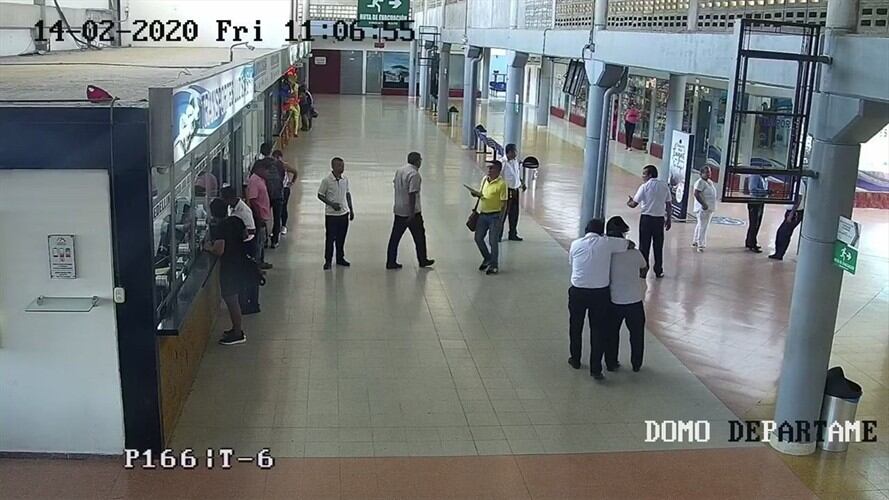 Reportan baja afluencia de pasajeros en la Terminal de Transportes de Montería. Foto: Cortesía