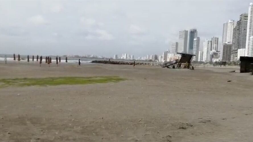 Las playas de Bocagrande tendrán tres sectores habilitados para bañistas y para deportes naúticos. Foto: Archivo
