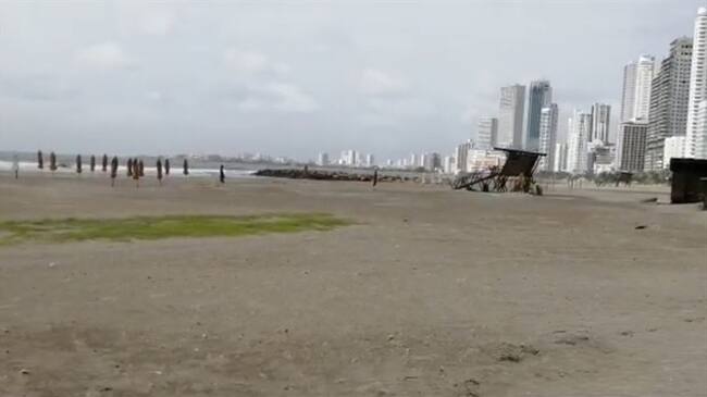 Las playas de Bocagrande tendrán tres sectores habilitados para bañistas y para deportes naúticos. Foto: Archivo