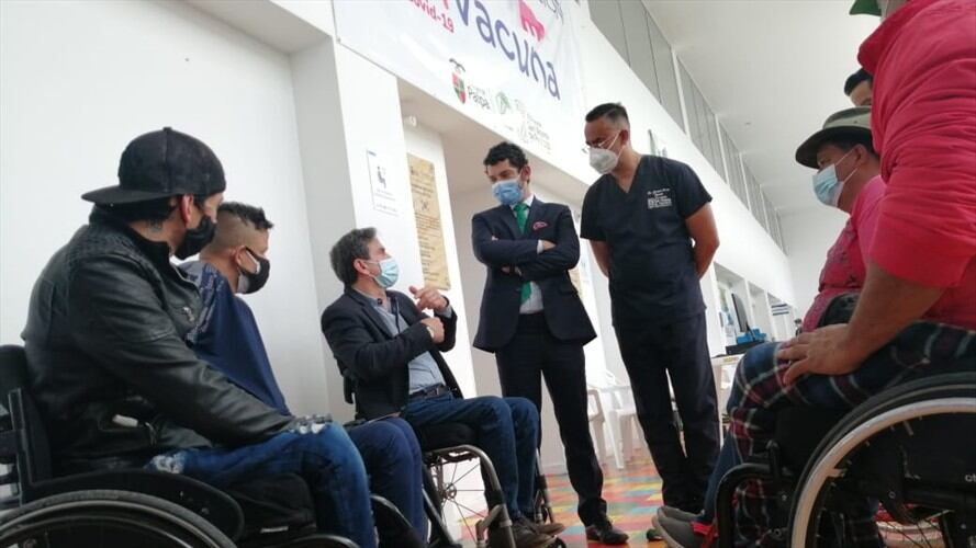 Se revisarán las necesidades de las personas con discapacidad, para mejorar su calidad de vida.. Foto: Consejería Presidencial para la participación de las personas con discapacidad.