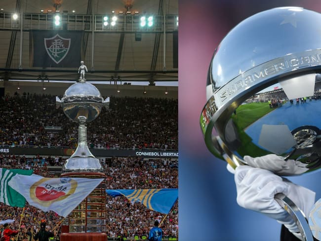 Imagenes de Copa Libertadores y Sudamericana. Fotos: Getty Images.
