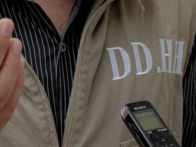 En el informe, se destacan ocho atentados contra líderes sociales y el incremento de los desplazamientos forzados . Foto: Colprensa