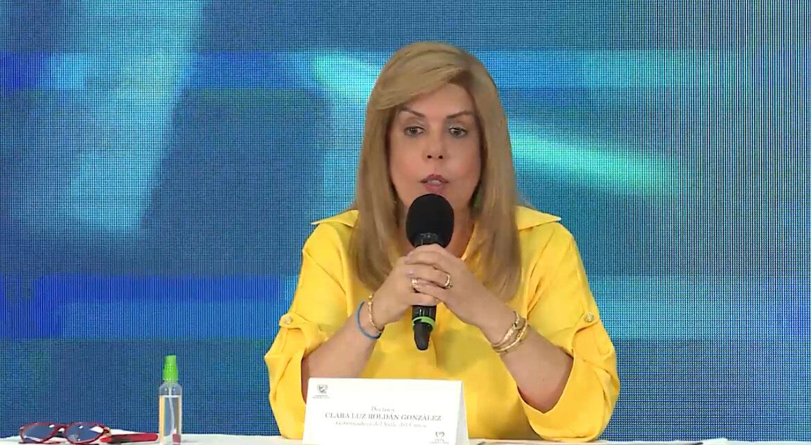 Clara Luz Roldán. Foto: Gobernación Del Valle