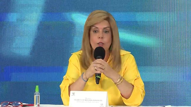 Clara Luz Roldán. Foto: Gobernación Del Valle