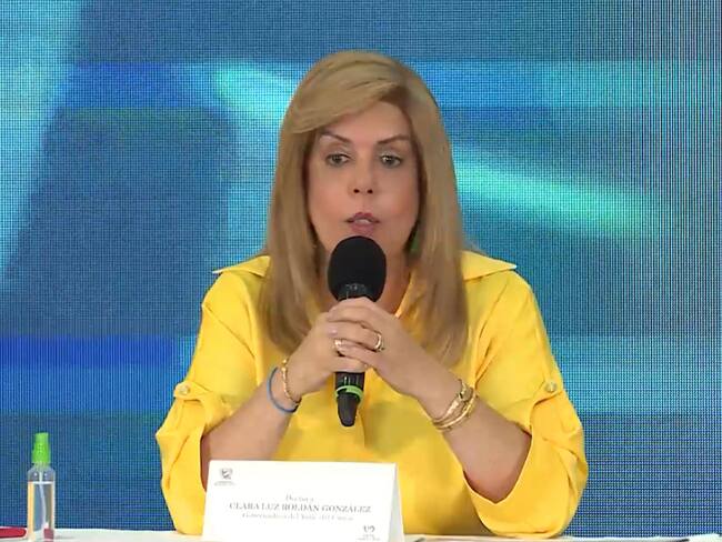 Clara Luz Roldán. Foto: Gobernación Del Valle