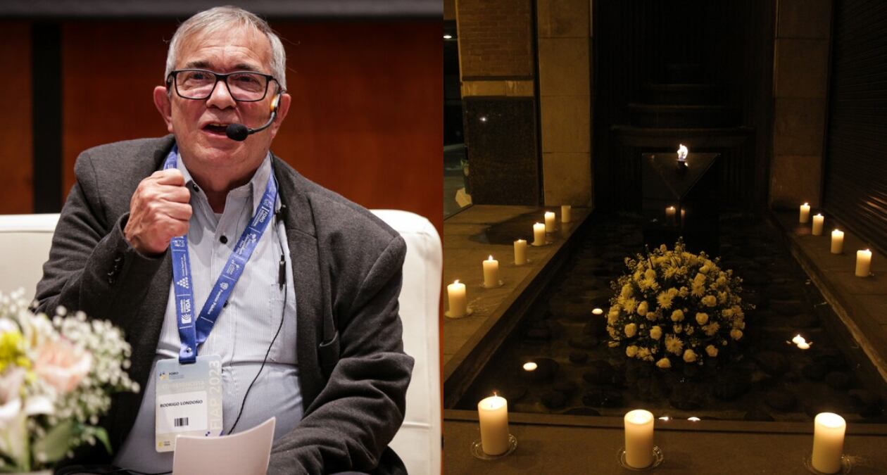 Rodrigo Londoño y atentado a El Nogal. Foto: Colprensa.