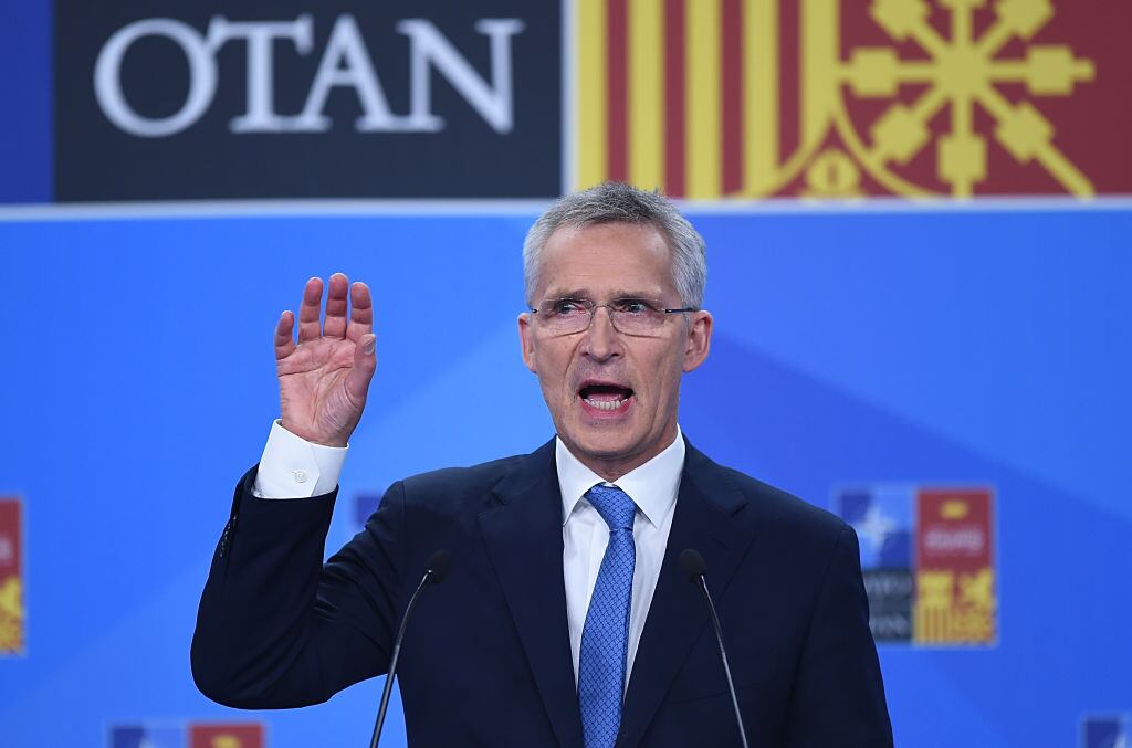 Jens Stoltenberg. (Photo by Denis Doyle/Getty Images)