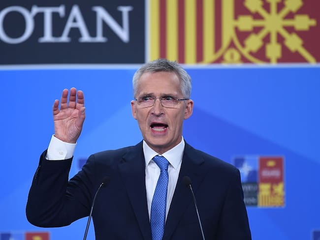 Jens Stoltenberg. (Photo by Denis Doyle/Getty Images)