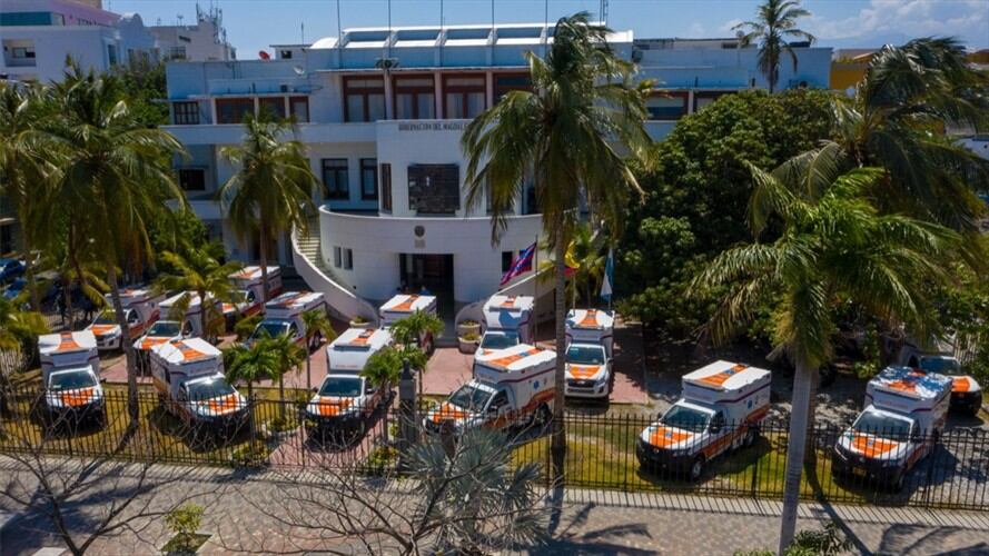 En el Magdalena denuncian parálisis de ambulancias en pleno pico de la pandemia. Foto: Gobernación del Magdalena