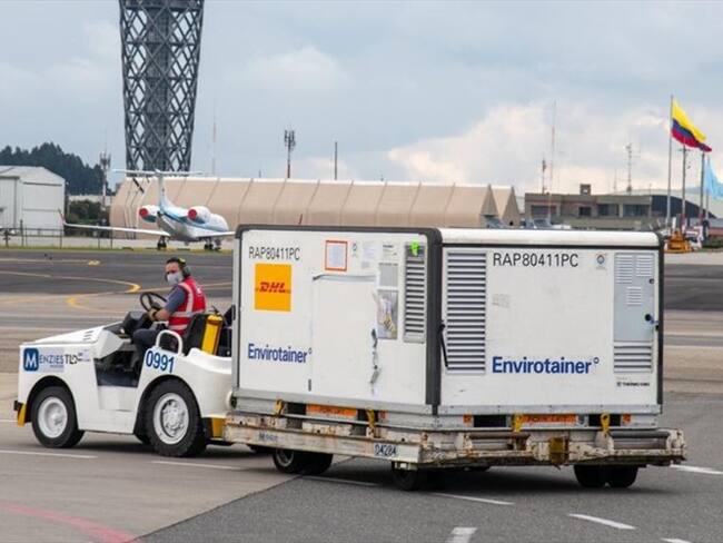 Vacunas de Sinovac en Colombia. Foto: Presidencia