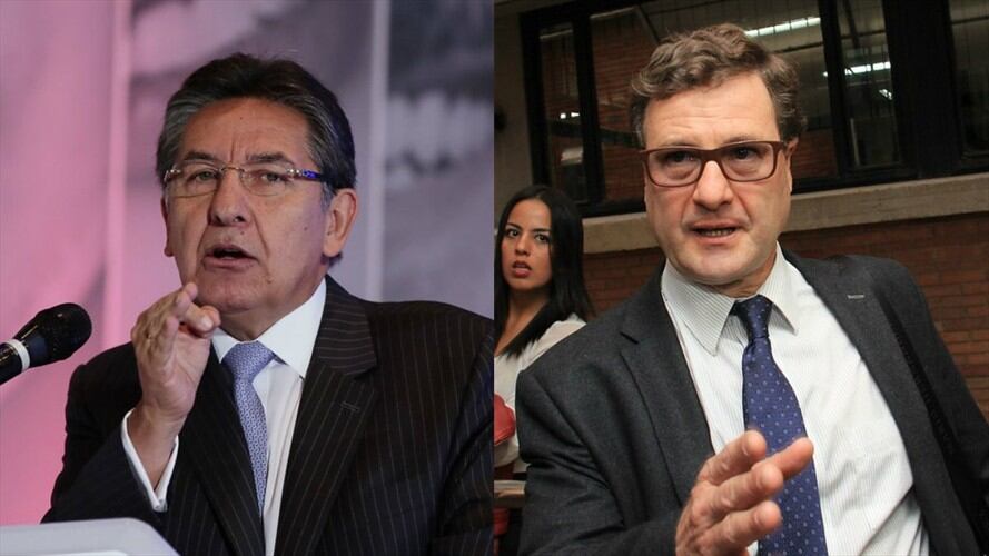 Néstor Humberto Martínez irá al estrado en el juicio que determinará si Luis Fernando Andrade es responsable de supuestas maniobras irregulares en favor de Odebrecht. Foto: Colprensa