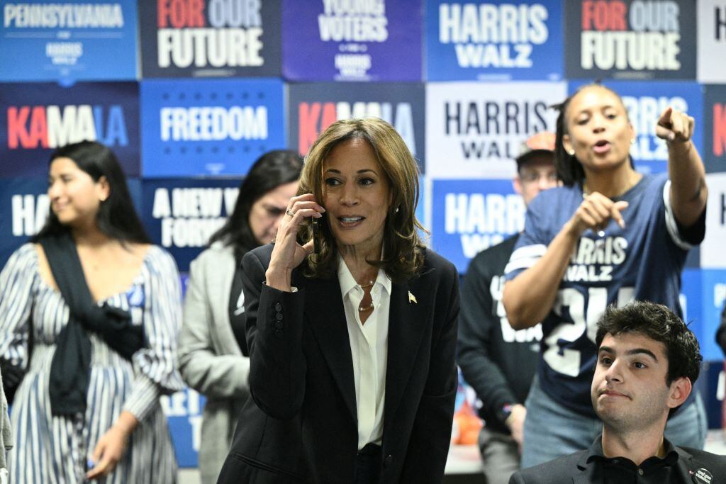 Kamala Harris. I Foto: BRENDAN SMIALOWSKI/AFP via Getty Images.
