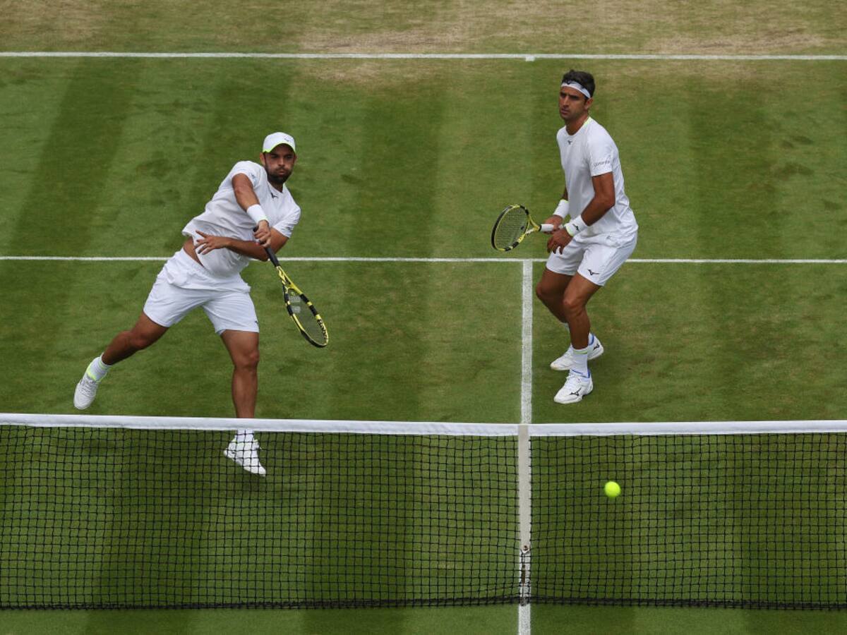 Juan Sebastián Cabal y Robert Farah clasificaron a la semifinal de Wimbledon