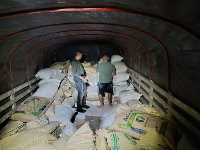 Más de 2.9 toneladas de cocaína incautadas por autoridades colombianas. Foto: Suministrada