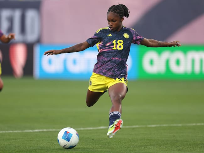 Selección Colombia femenina, Linda Caicedo. Foto: Sean M. Haffey/Getty Images