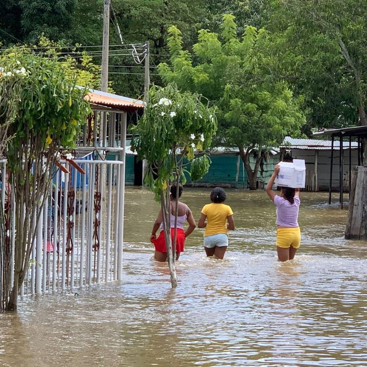 Atendidas 150 familias en San José de Ariguaní, Magdalena afectadas por las lluvias