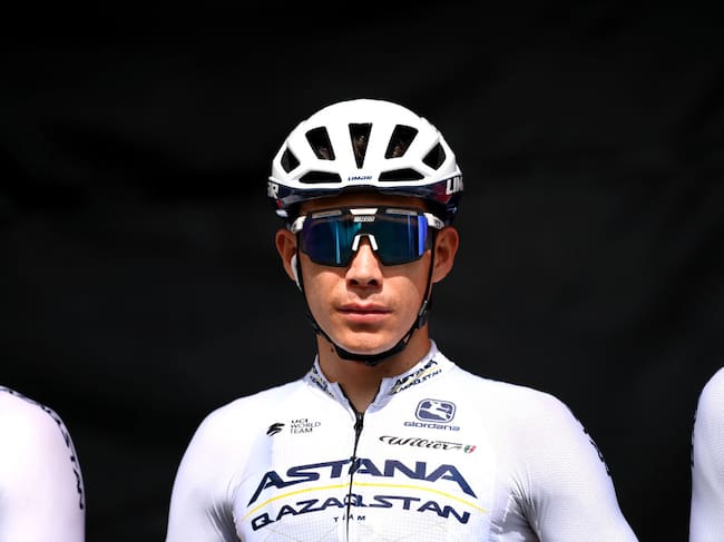 Miguel Ángel López Moreno de Colombia con el equipo Astana. Foto: Justin Setterfield/Getty Images