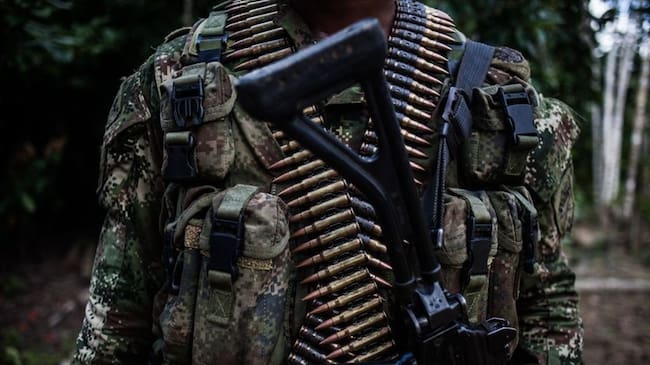 Los enfrentamientos se registraron tras la llegada de tropas por el río Inírida. Foto: Getty Images / JUANCHO TORRES