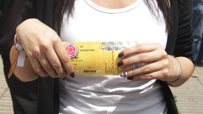 La FCF fue multada de manera conjunta por $18.300 millones debido al desvío masivo de boletas en Mundial de Rusia.. Foto: Colprensa