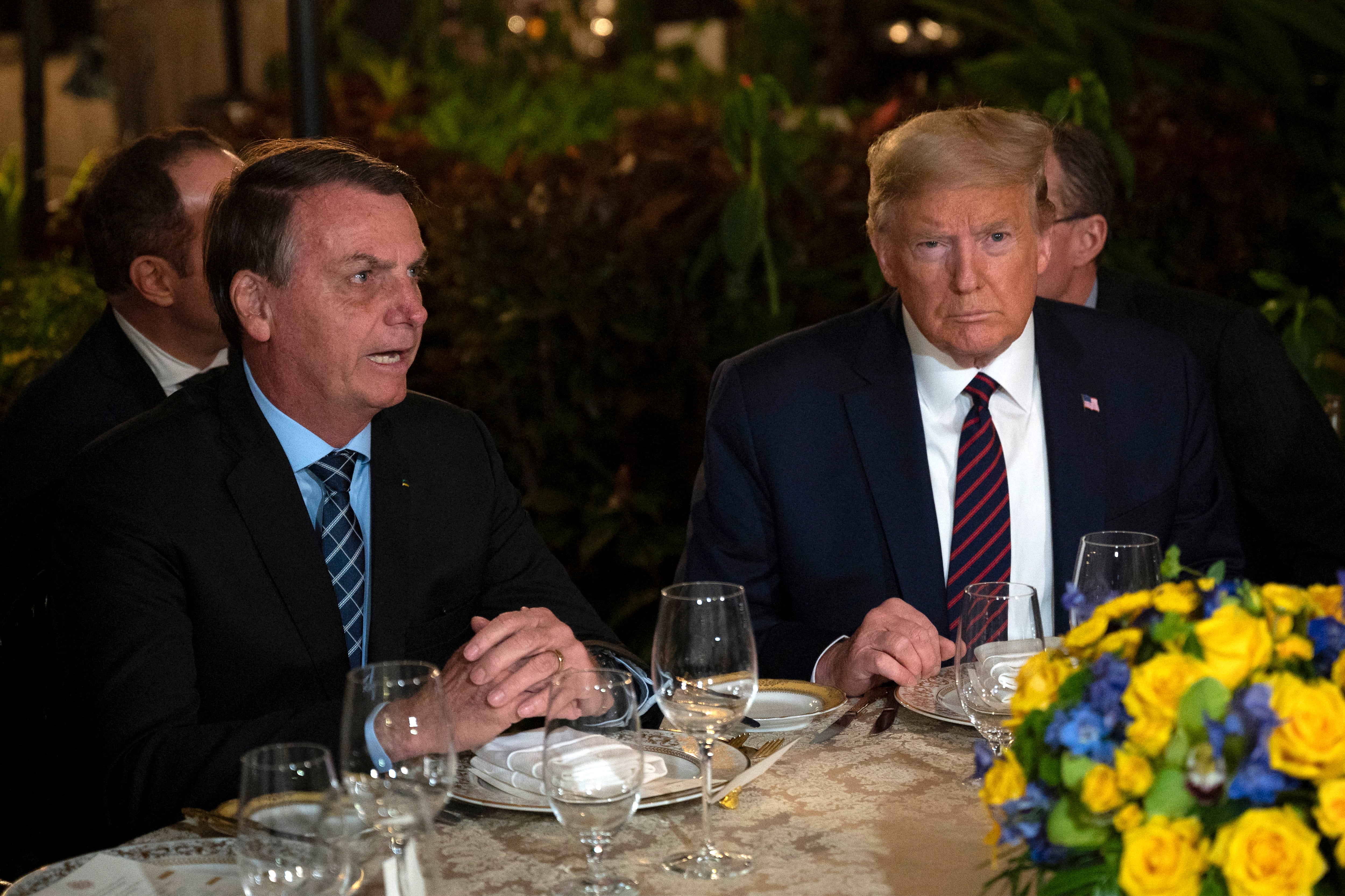 Donald Trump y Jair Bolsonaro. Foto: JIM WATSON/AFP via Getty Images.