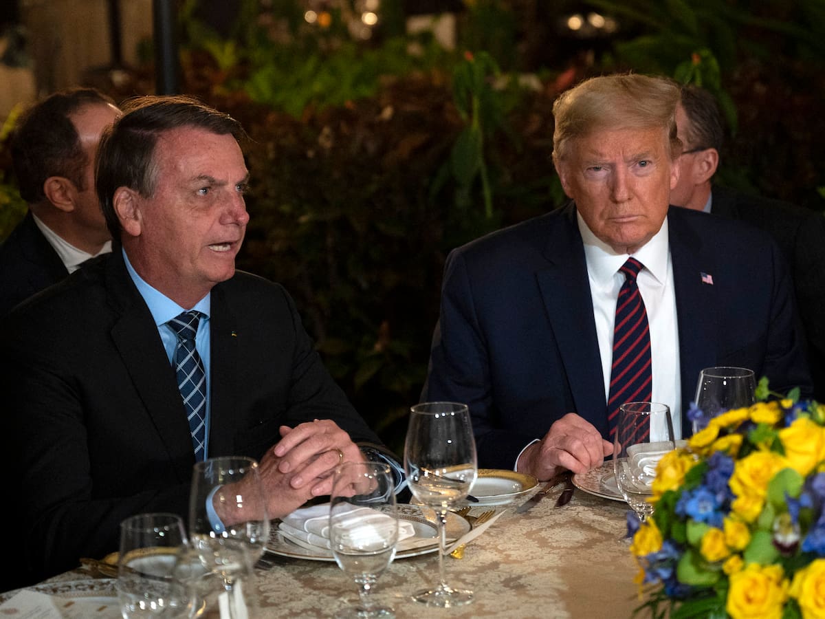 Donald Trump le escribió a Bolsonaro para apoyarlo y pedir a Brasil cesar el “régimen de censura”