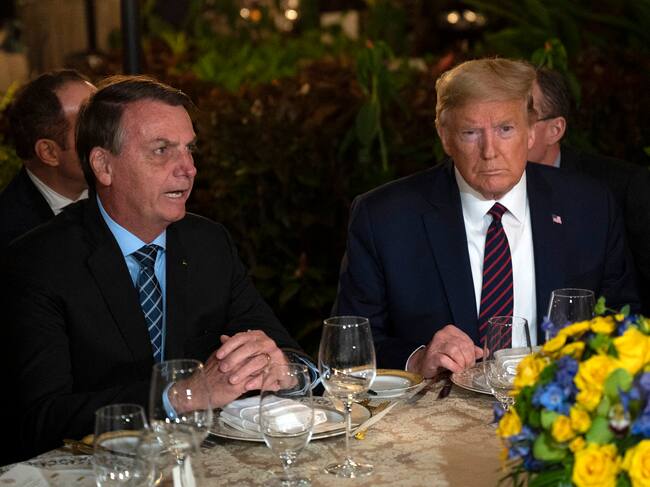 Donald Trump y Jair Bolsonaro. Foto: JIM WATSON/AFP via Getty Images.