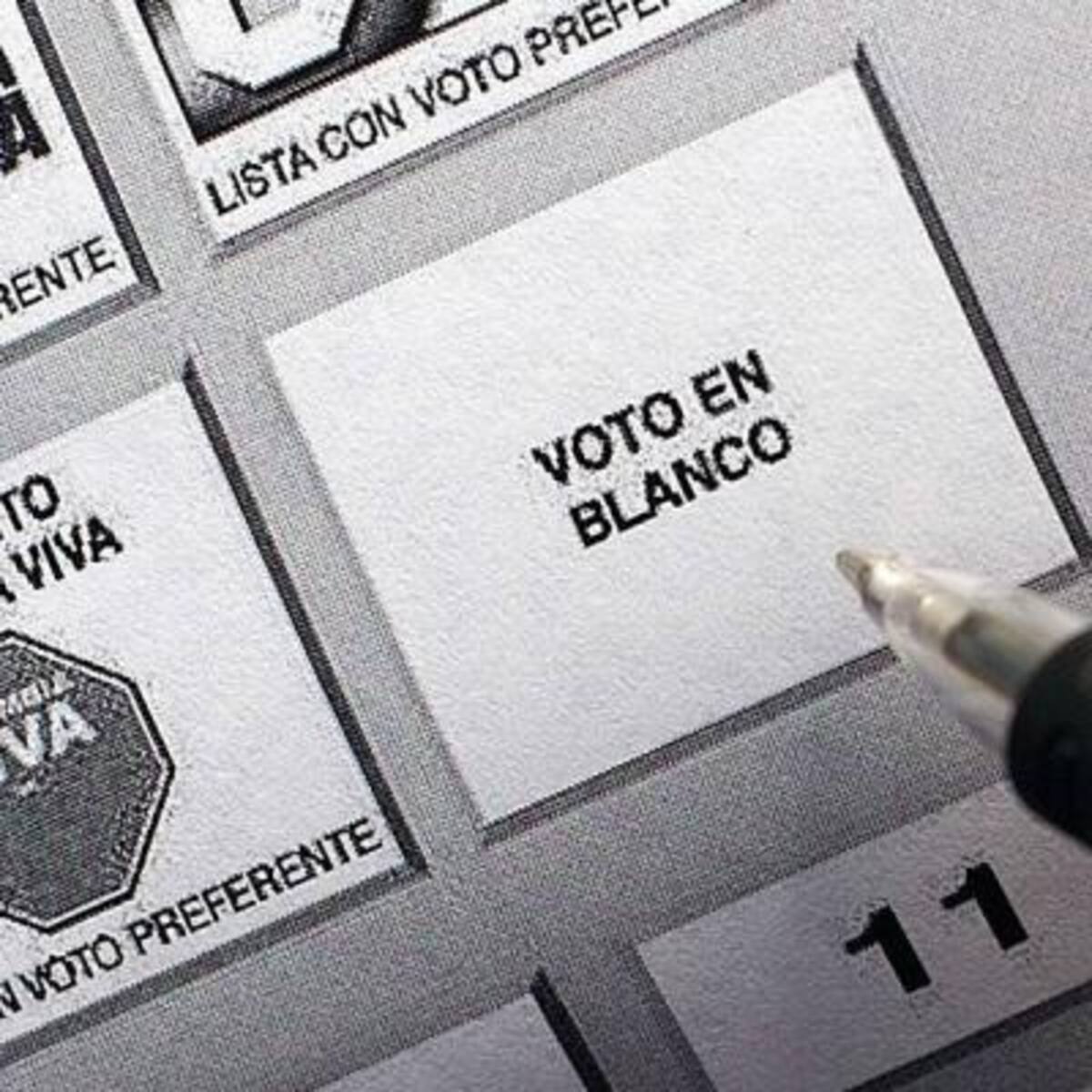 Registraduría sobre voto en blanco: esa casilla está en el tarjetón no por capricho