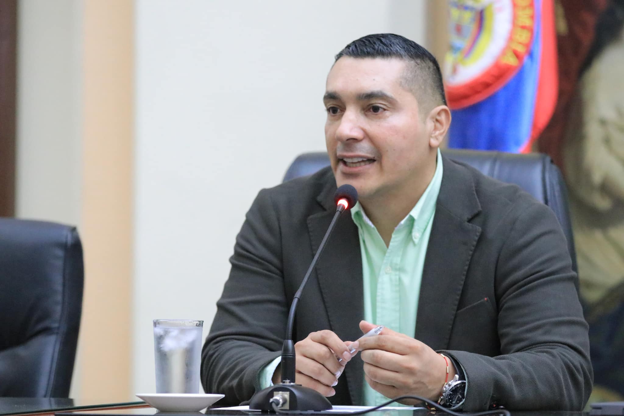 Gobernador del departamento del Cauca, Octavio Guzmán. Foto: cortesía Gobernación.