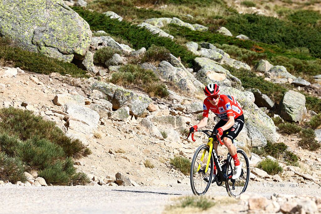 Jonas Vingegaard durante la Vuelta a España 2025. Foto: Getty Images.