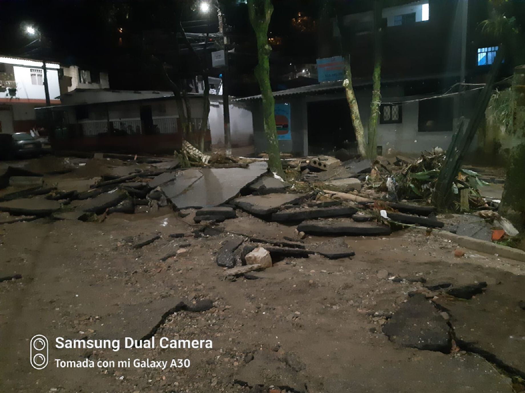 Lluvias San Martín. Foto: Cortesía Emab