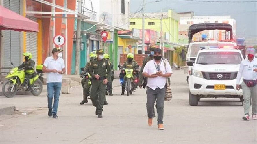 Mininterior aprobó medidas especiales en Ciénaga, Magdalena para el control del COVID-19. Foto: Cortesía: Alcaldía de Ciénaga